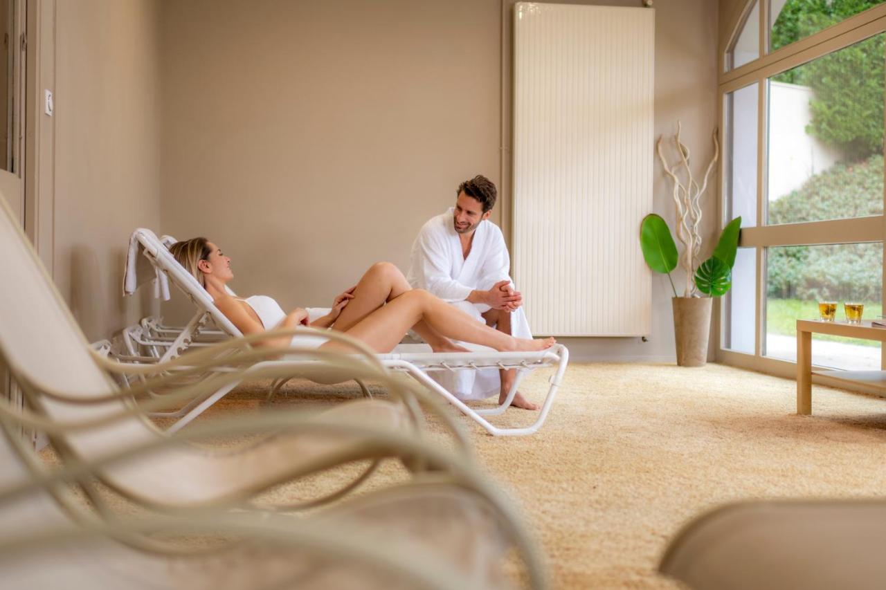 Hotel *** & Spa Vacances Bleues Villa Marlioz إيكس ليه با المظهر الخارجي الصورة