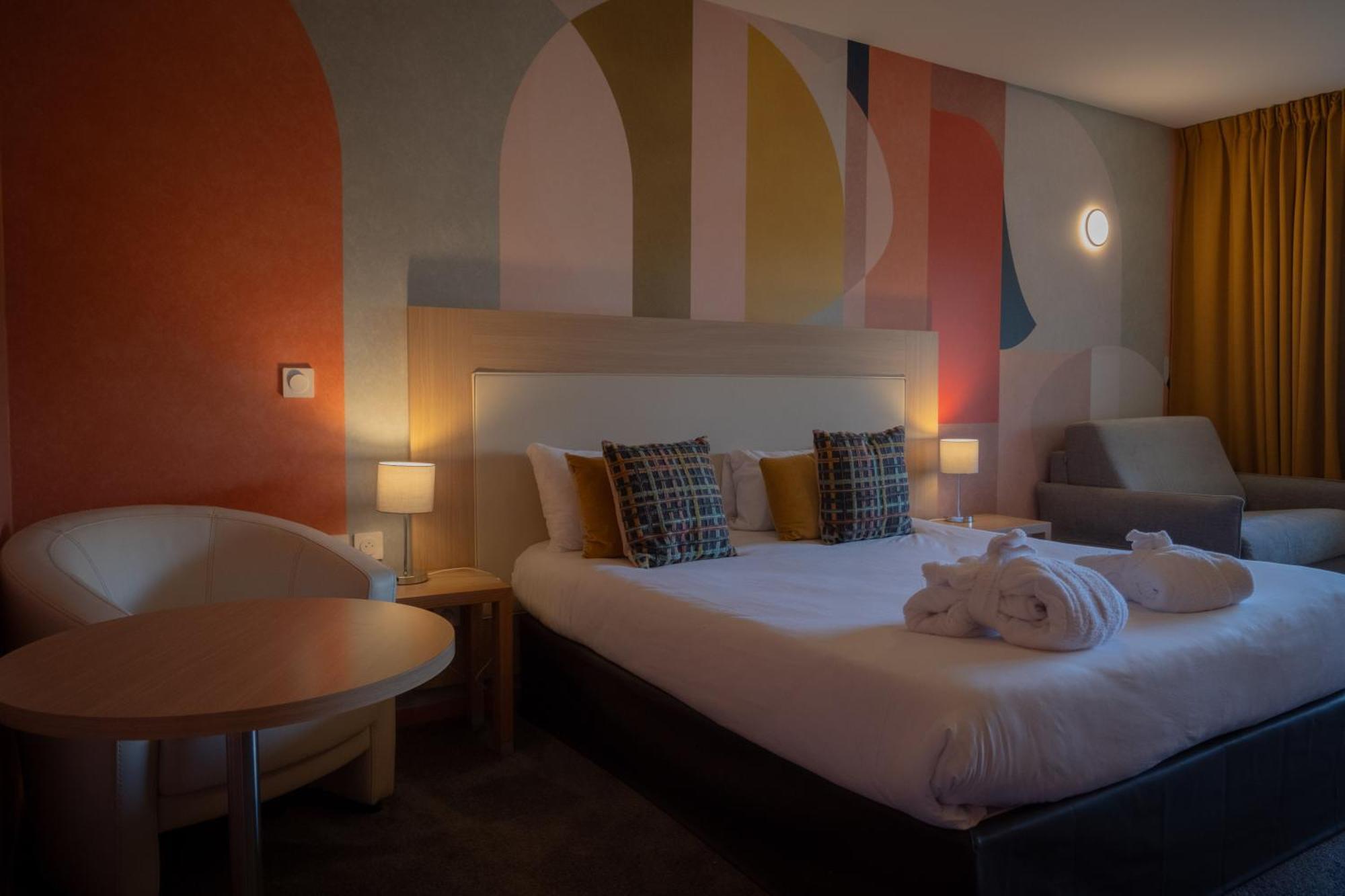 Hotel *** & Spa Vacances Bleues Villa Marlioz إيكس ليه با المظهر الخارجي الصورة